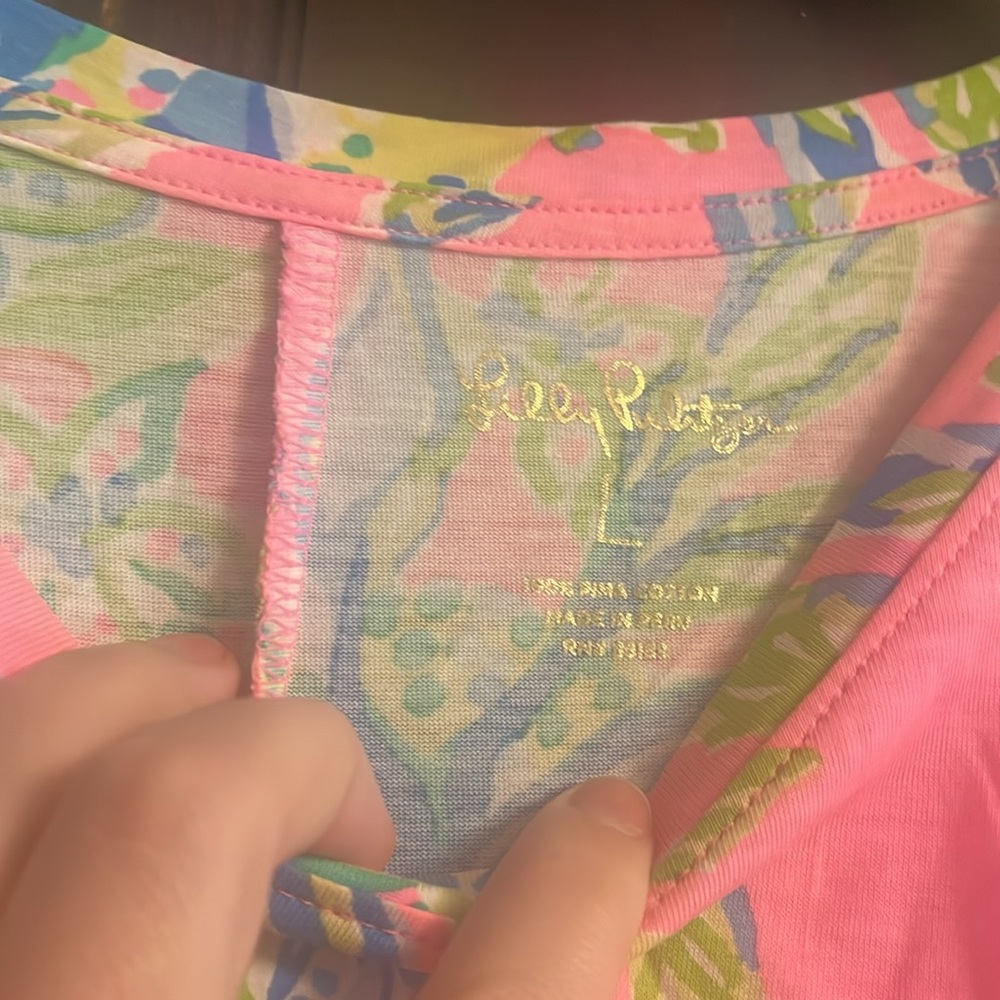 Lilly Pulitzer T shirt dress - Picture 2 of 3